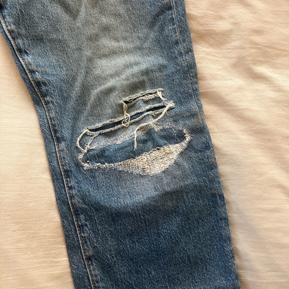 Levi’s Men’s 501 ‘93 Straight Fit Medium Wash Jeans W 30 x L 30 - Picture 4 of 13